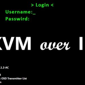 KVM Over IP Software Support